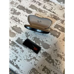 Ray ban sunglasses case with micro fiber cloth